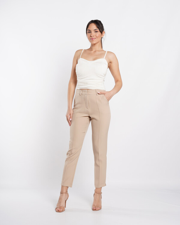 Vékony pántos crop top