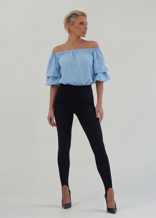 Ejtett vállú blúz