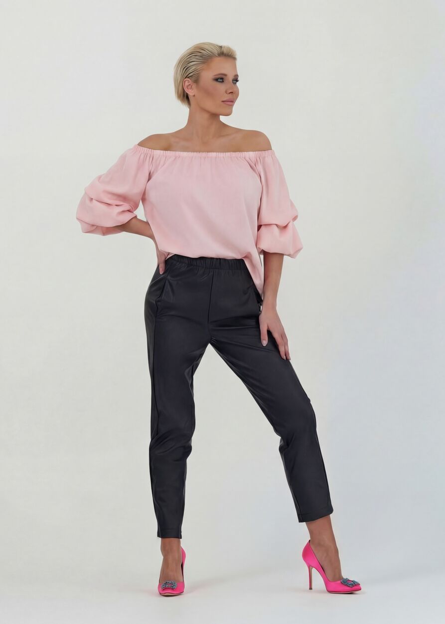 Ejtett vállú blúz