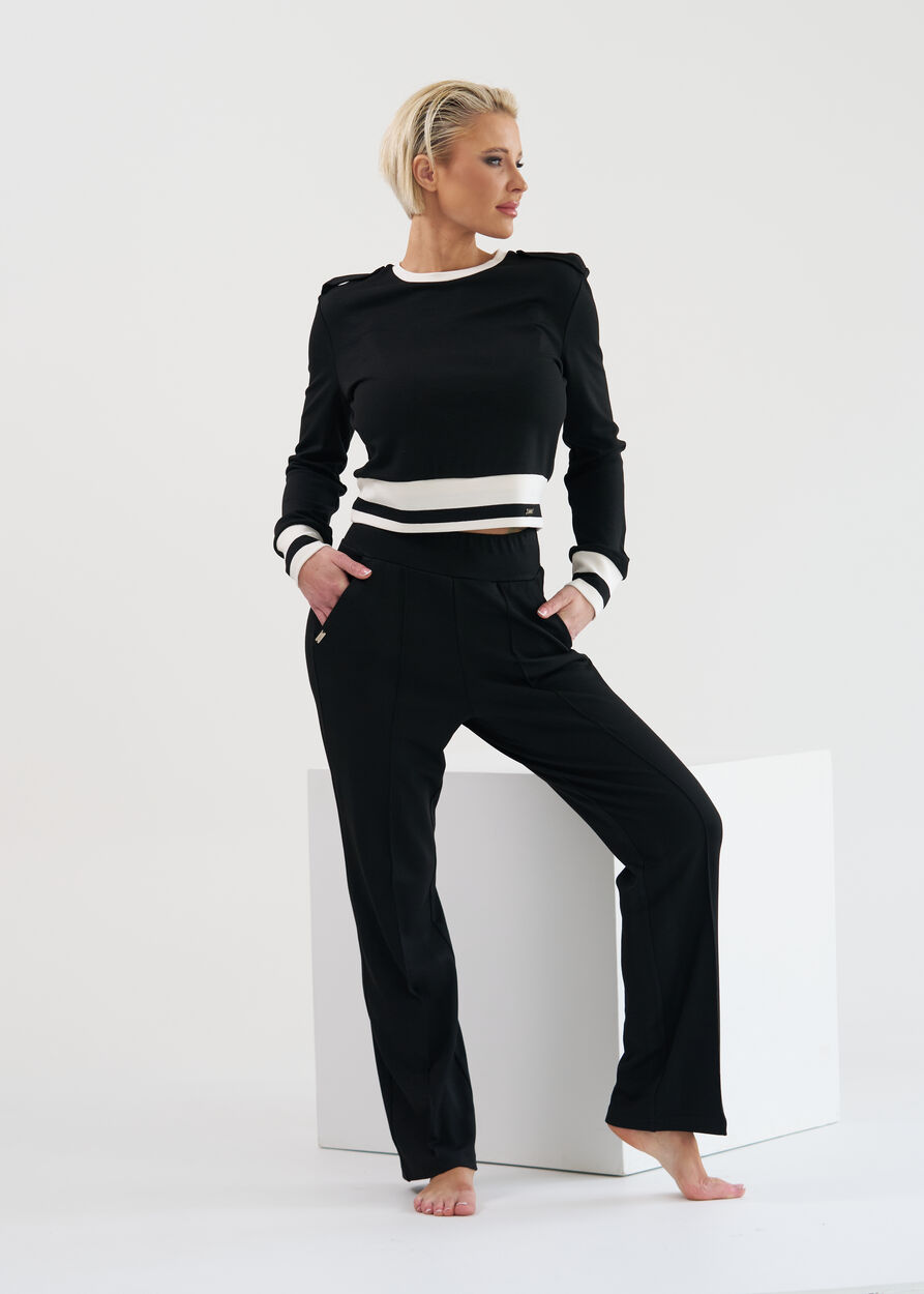 Élvarrott pamut nadrág