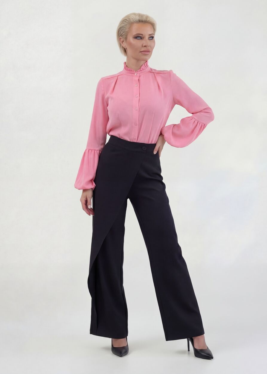 Tölcsér ujjú blúz