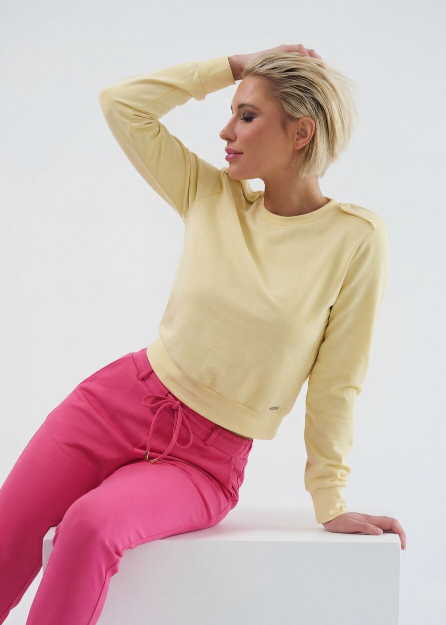 Sportos pamut felső