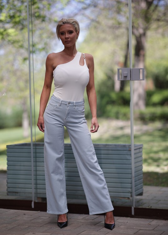 Egyenes szárú farmer